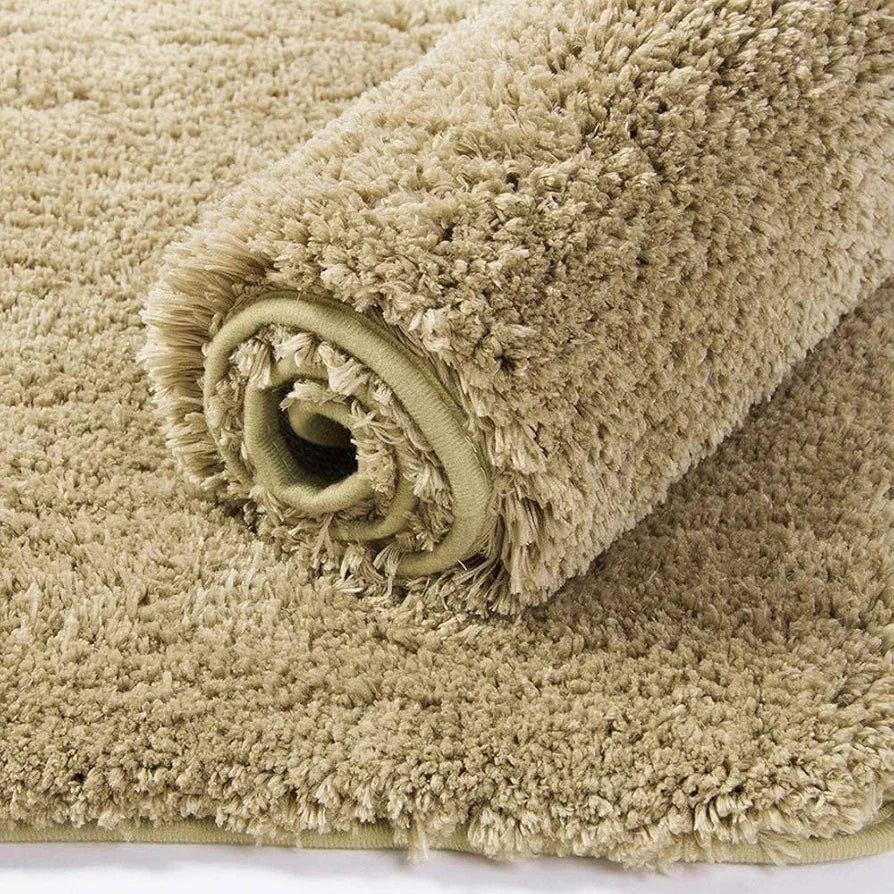 Luxe Home Bath Mat Super Soft Anti Skid Newman Mats for Bathroom Colour Gold