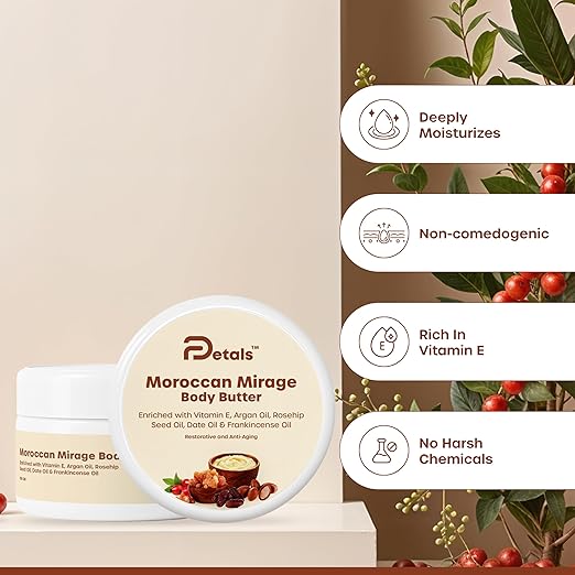 DPetals Moroccan Mirage Body Butter - 180 gms