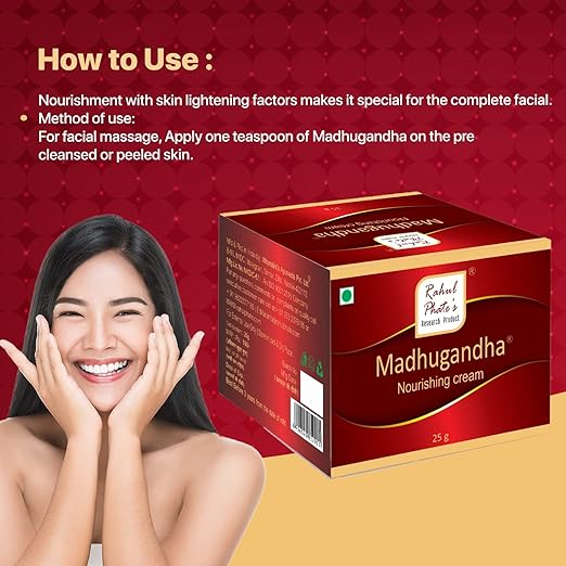 Rahul Phate's Research Product Madhugandha Nourishing Cream - 25 gms