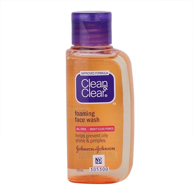 Clean & Clear Face Wash - Foaming - 50 ml