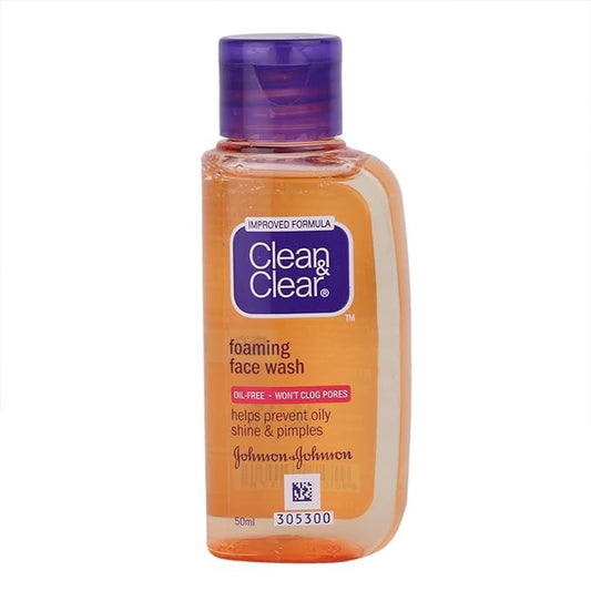 Clean & Clear Face Wash - Foaming - 50 ml