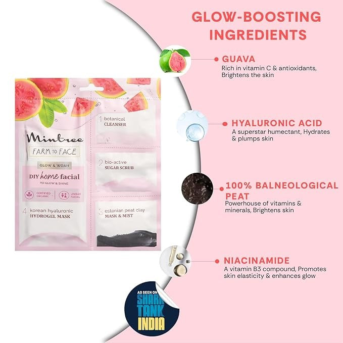 Mintree Organic Guava at Home Facial Kit