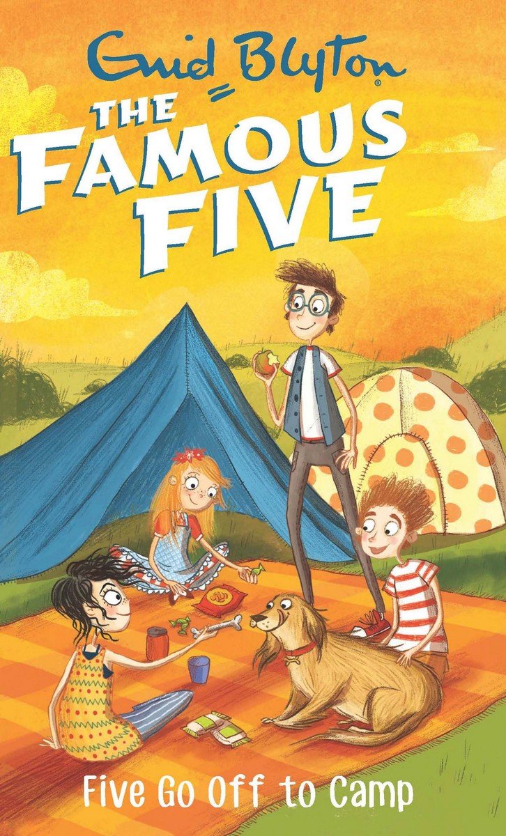 FIVE GO OFF TO CAMP  -Paperback