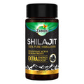 Zandu Shilajit Capsules, Infused with Goodness of Natural Shilajit Extracts, Helps Boost Immunity & Energy, Supports Metabolism -Pack Of 60 Vegetarian Capsules