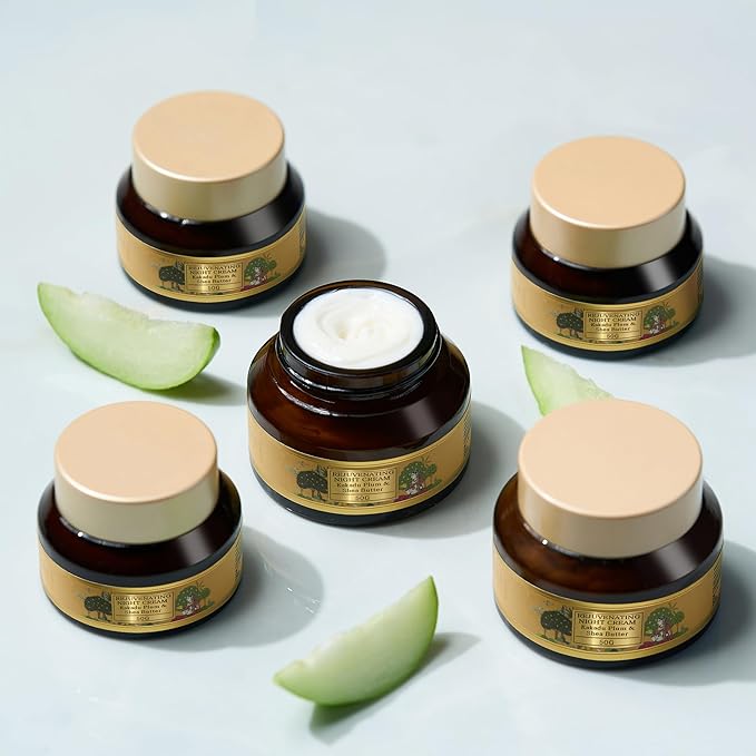 FloraSoul Ayurveda Rejuvenating Night Cream With Kakadu Plum & Shea Butter - 30 Gms