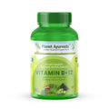 Planet Ayurveda Vitamin B12 60 Capsules â€“ Whole Food Methylcobalamin for Energy & Immunity â€“ Vegan B12 with Probiotics & Enzymes â€“ Gluten-Free Supplement