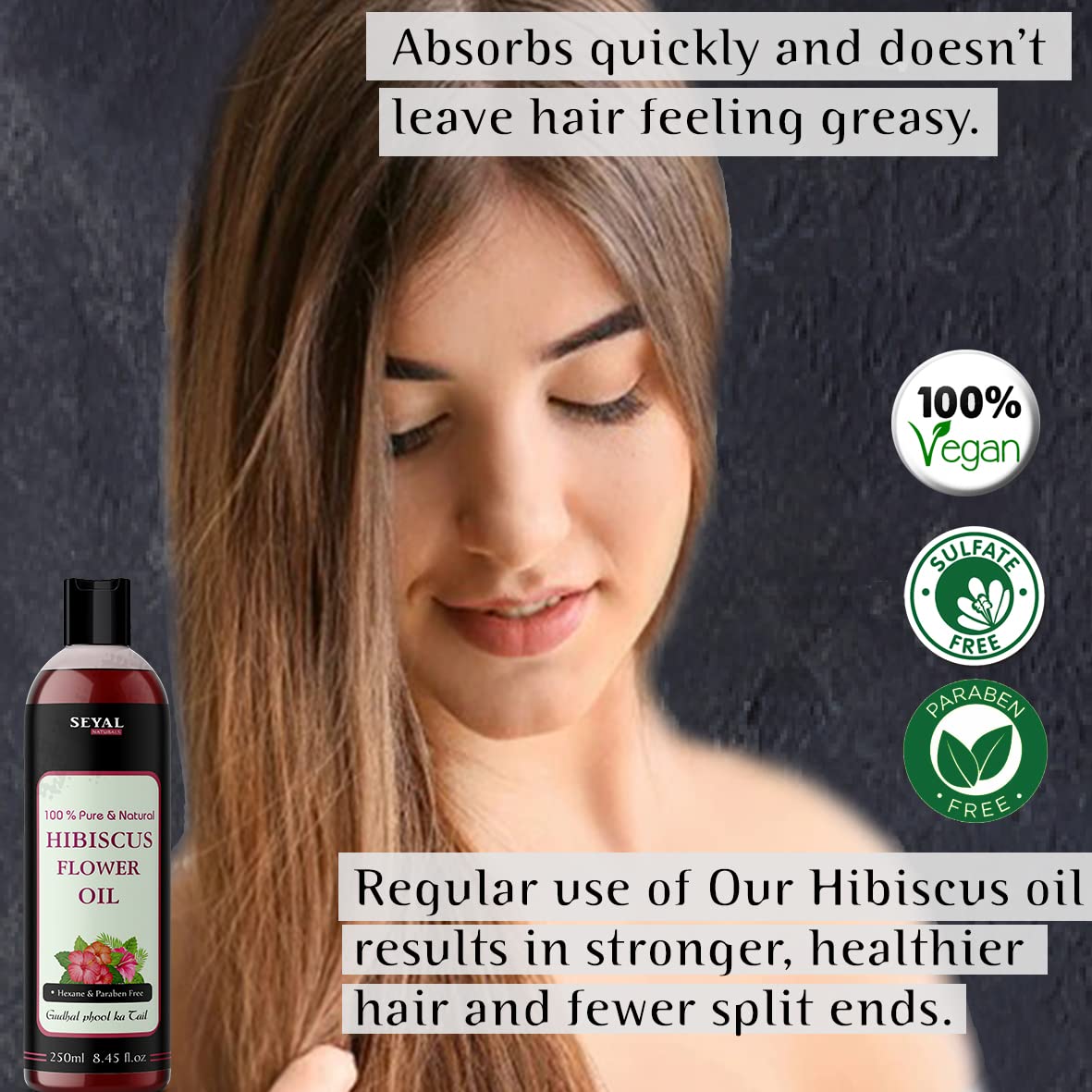 Seyal Hibiscus Flower Oil - 250 ml
