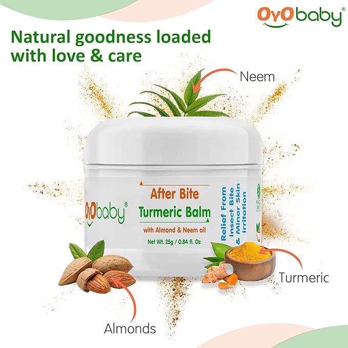 Oyo Baby After Bite Turmeric Balm - 25 gms