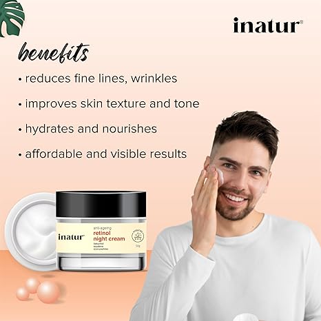 Inatur Retinol Night Cream - 50 gms