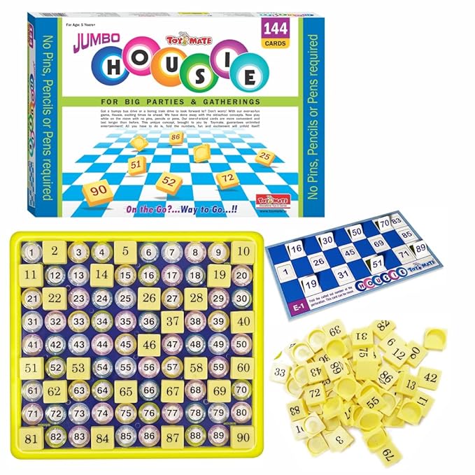 Toymate Premium Housie Game The Big Party Entertainment