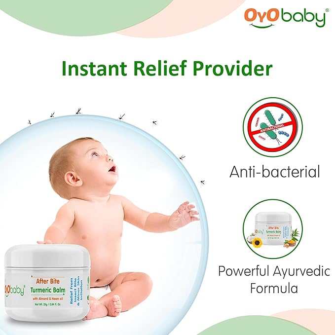 Oyo Baby After Bite Turmeric Balm - 25 gms