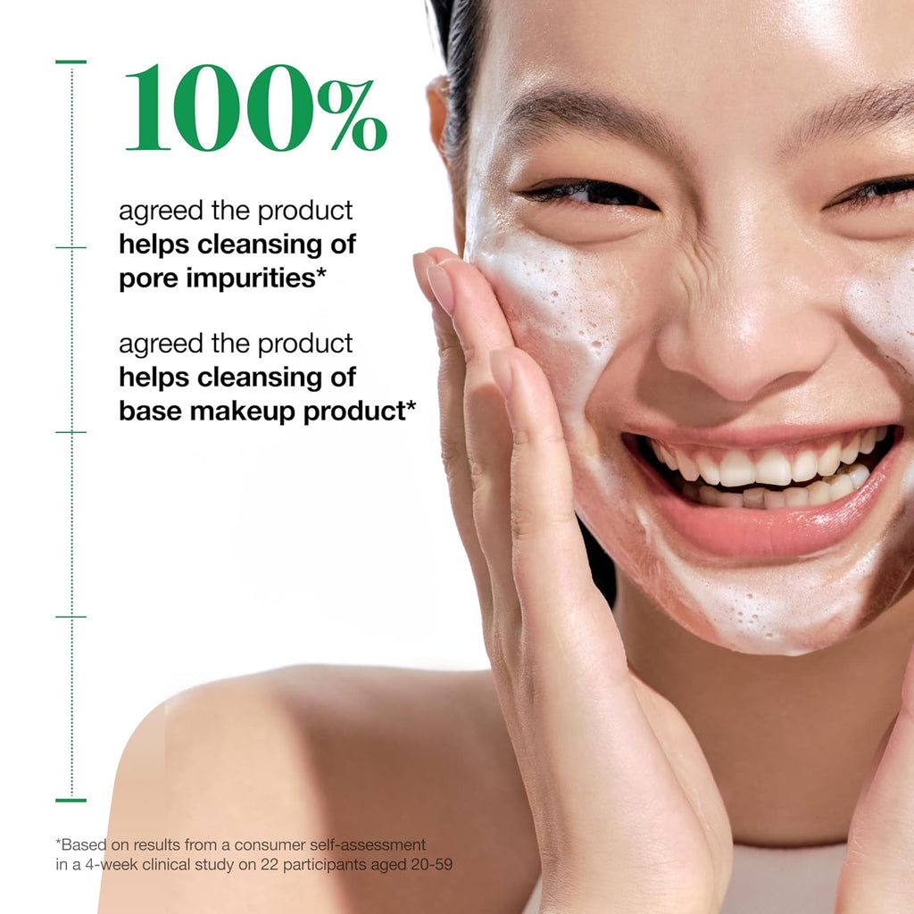 Anua Heartleaf Quercetinol Pore Deep Cleansing Foam, Facial Cleanser, for Double Cleansing, BHA, Hyaluronic Acid, Glycerin, Face Wash, Blackhead Remover, Korean Skincare (150ml)