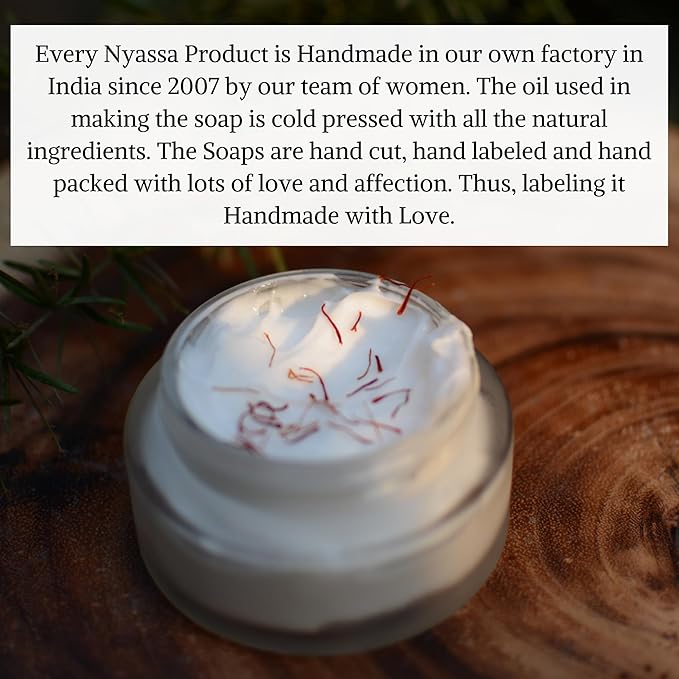 Nyassa Shea Body Butter - 100 Gms | Saffron and Shea Butter