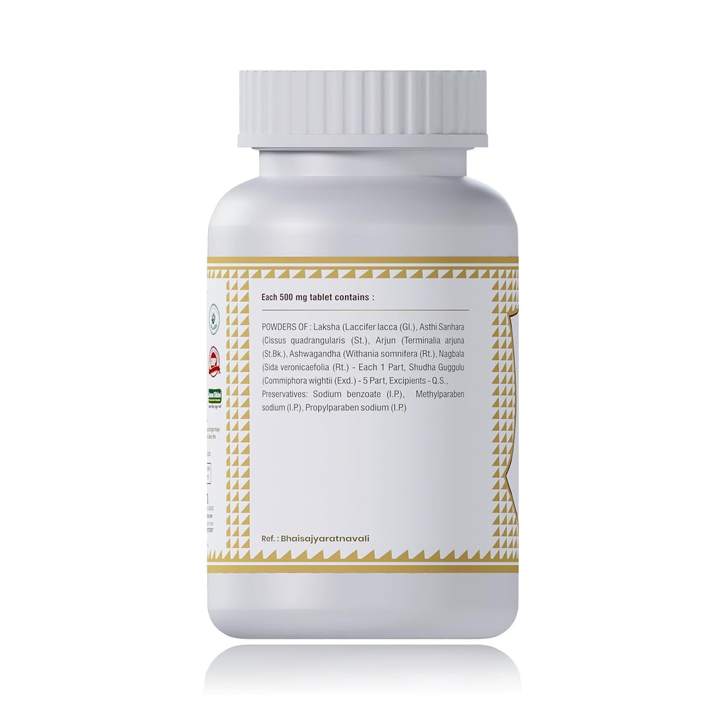 Jeena Sikho Laksha Guggulu | Bone Health & Joint Support - 60 Tablets