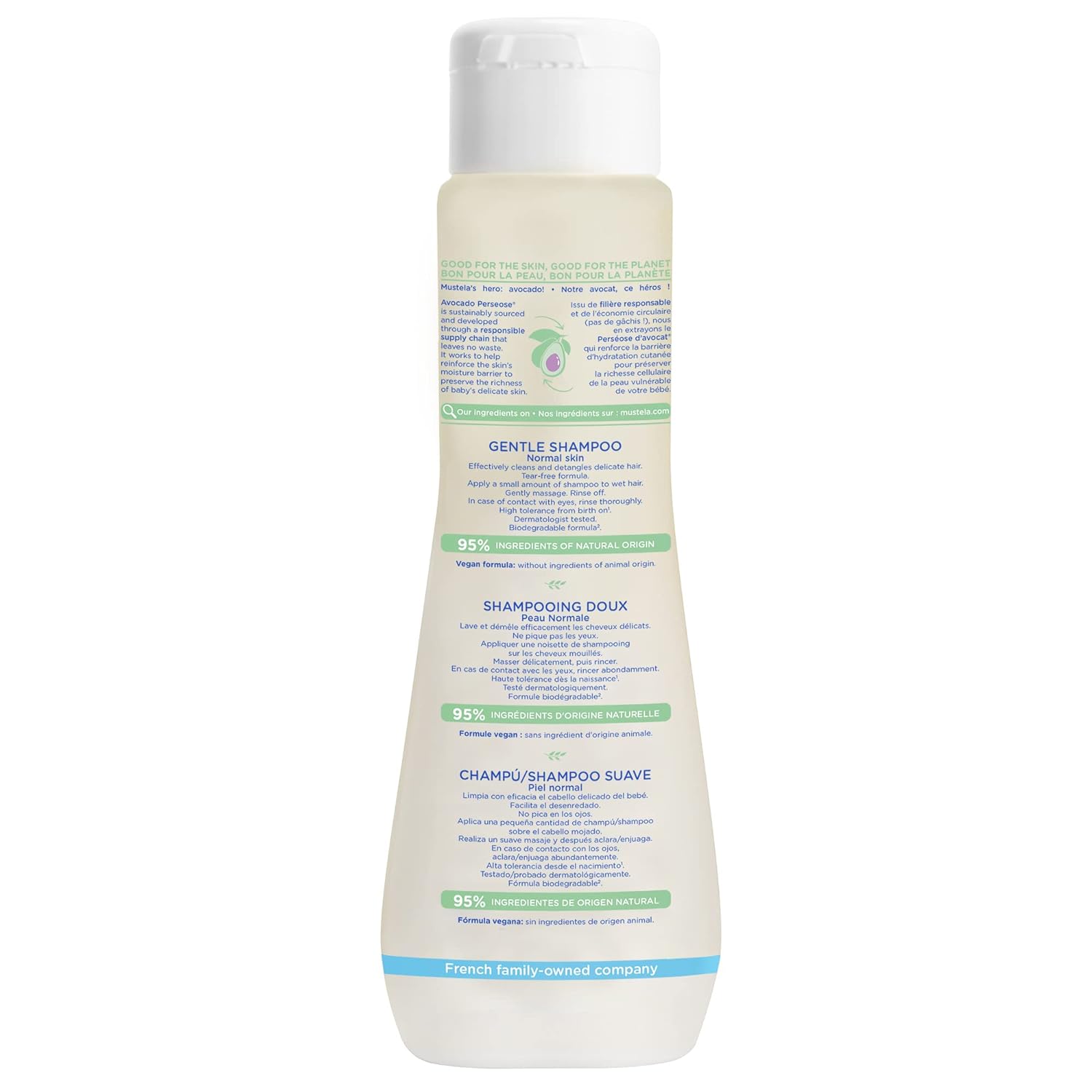 Mustela Hair and Body Wash Cleansing gel - 200 ml