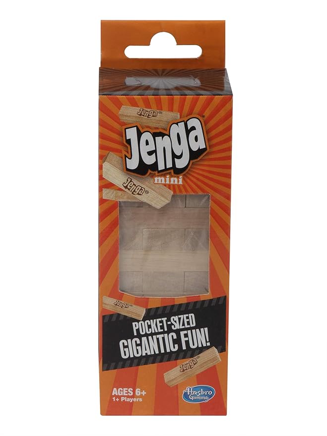 Hasbro Gaming Original Jenga Stacking Tower Game