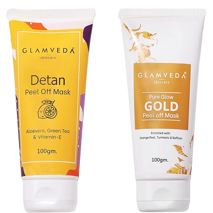Glamveda Pure Glow Gold & Detan Peel Off Mask