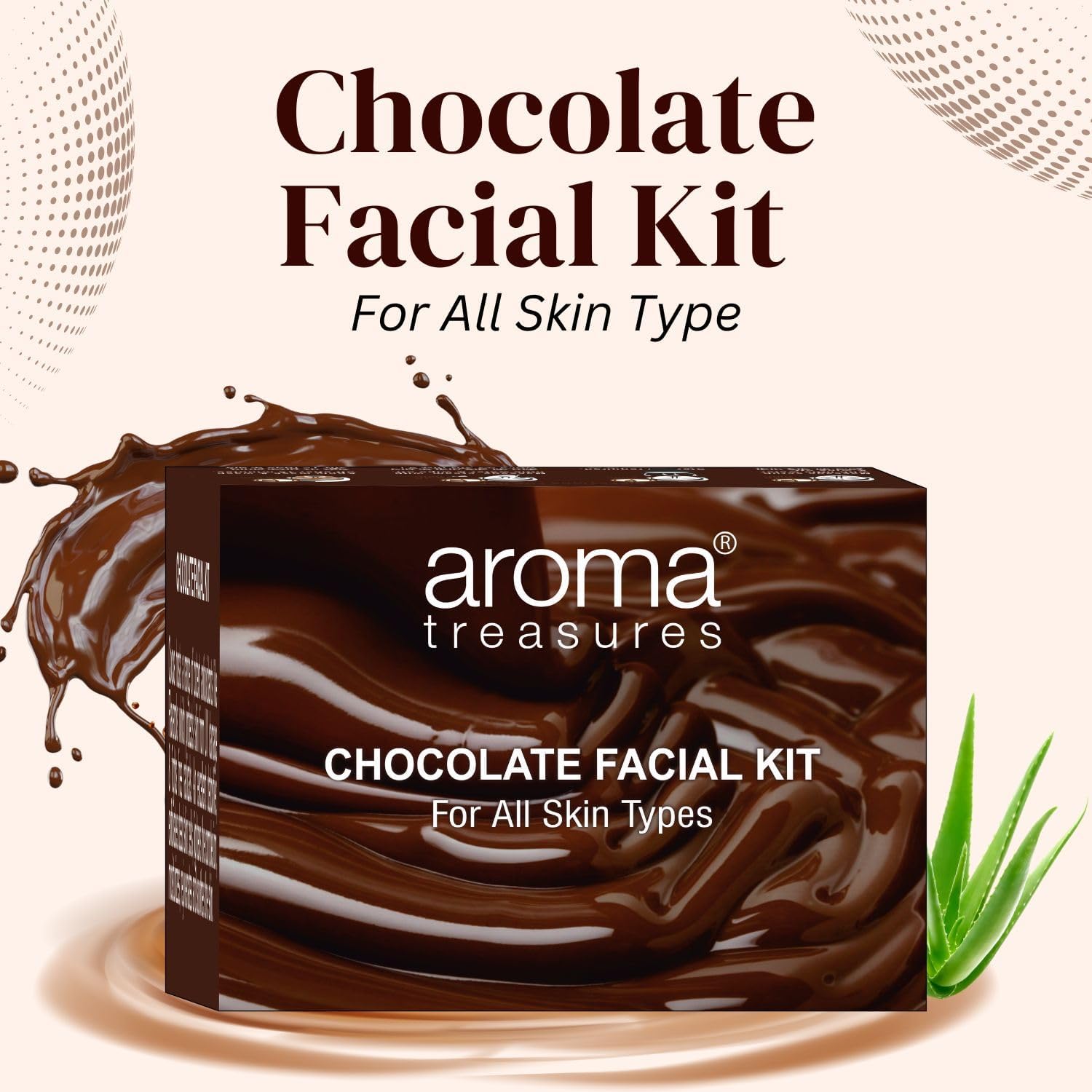 Aroma Treasures Chocolate Facial Kit Pack of 2 (20g/ml X 2)
