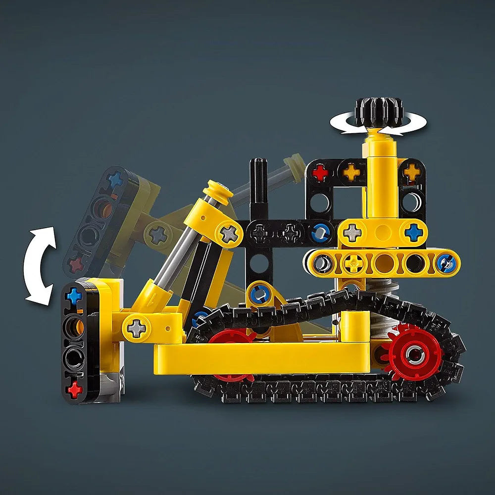 Lego Technic Heavy-Duty Bulldozer Set 42163 Building Blocks Toys for 7+ Gift for Boys and Girls