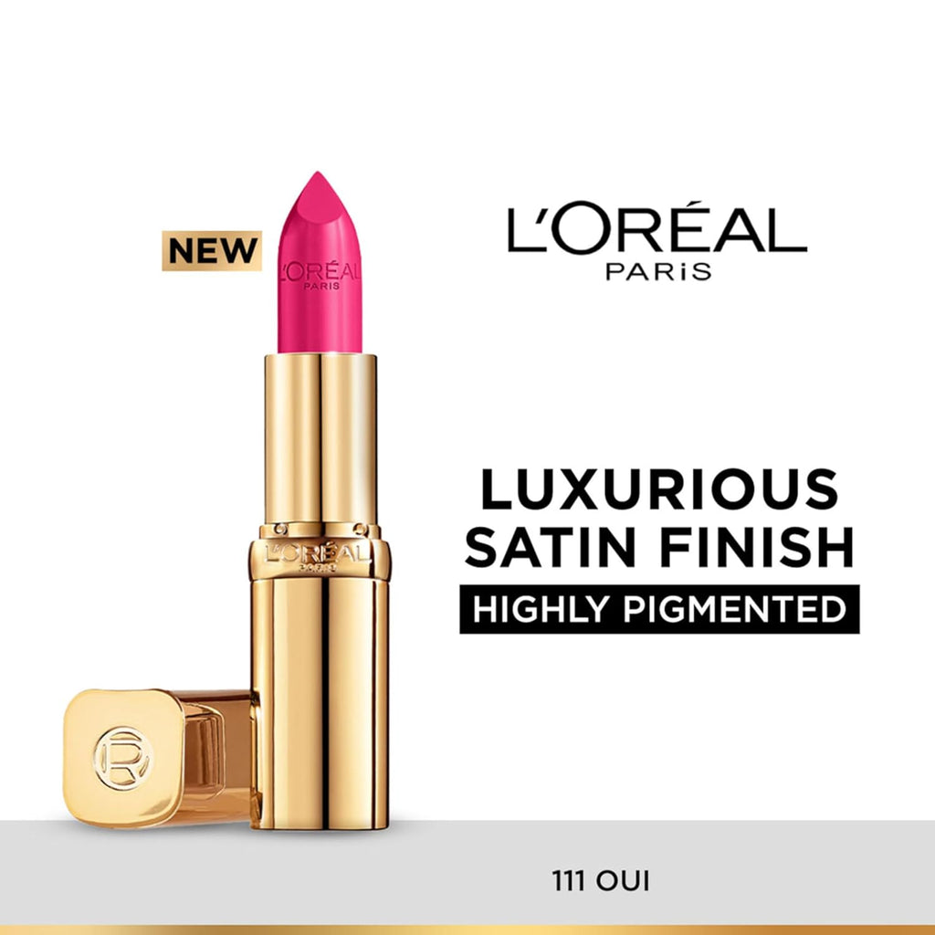 Lâ€™OrÃ©al Paris Color Riche Satin Lipstick- 111 Oui, 4.3 gm
