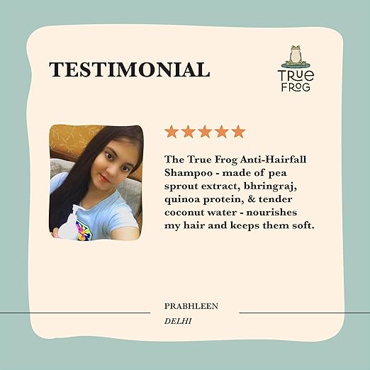 True Frog Anti Hairfall Shampoo To Reduce Hairfall - 250 ml
