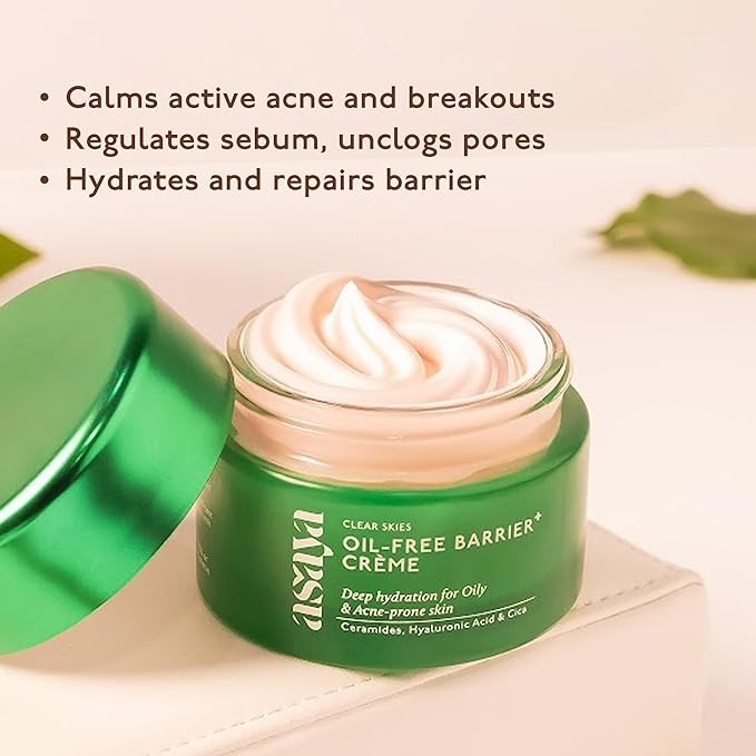 Asaya Barrier+ Oil Free Moisturizer - 50 gms