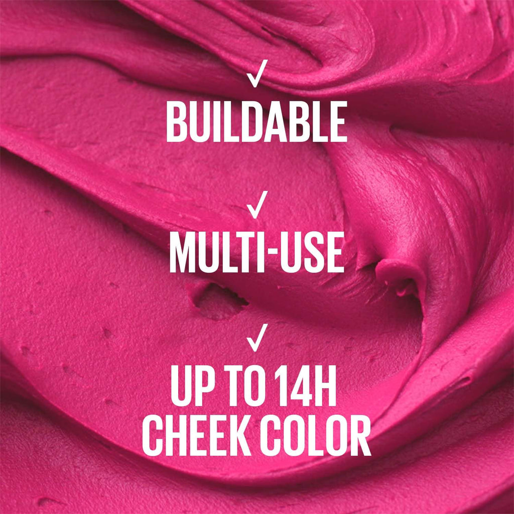 Maybelline Cloudtopia Cheek & Lip Mousse Blush | Lightweight, Pigmented Mousse in Enchanted Mauve, 5g