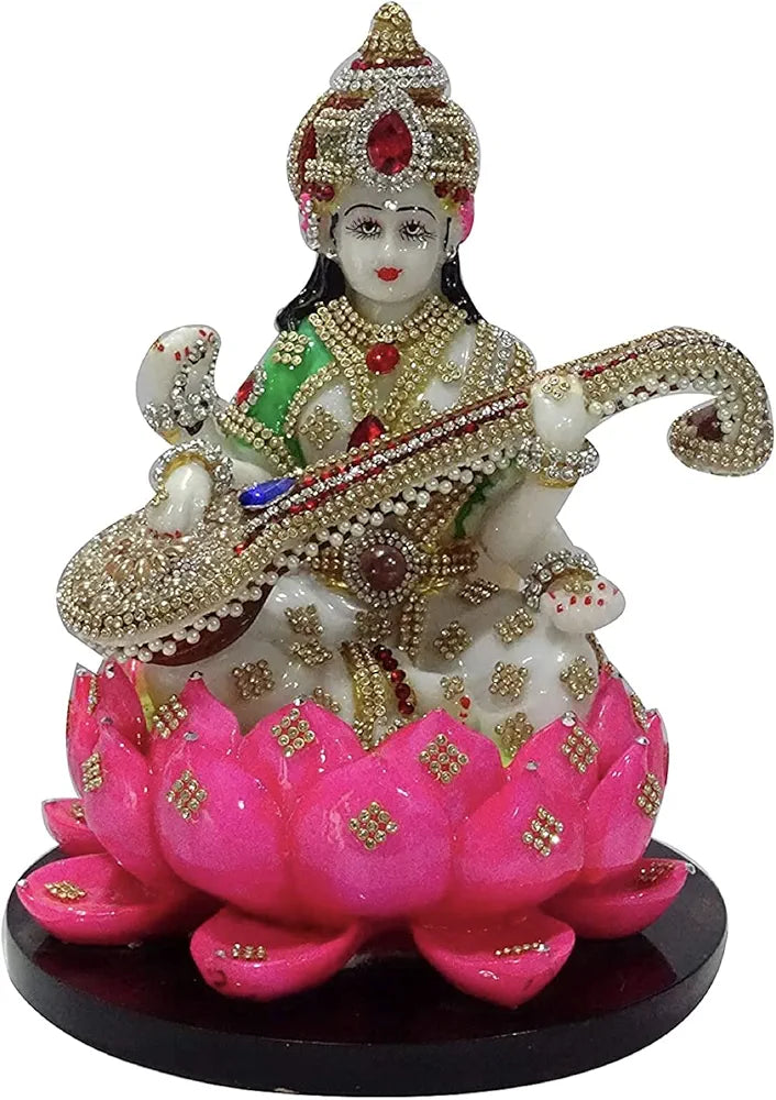 Alila Saraswati Idol Statue Goddess Home Gift Showpiece Murti Sculpture