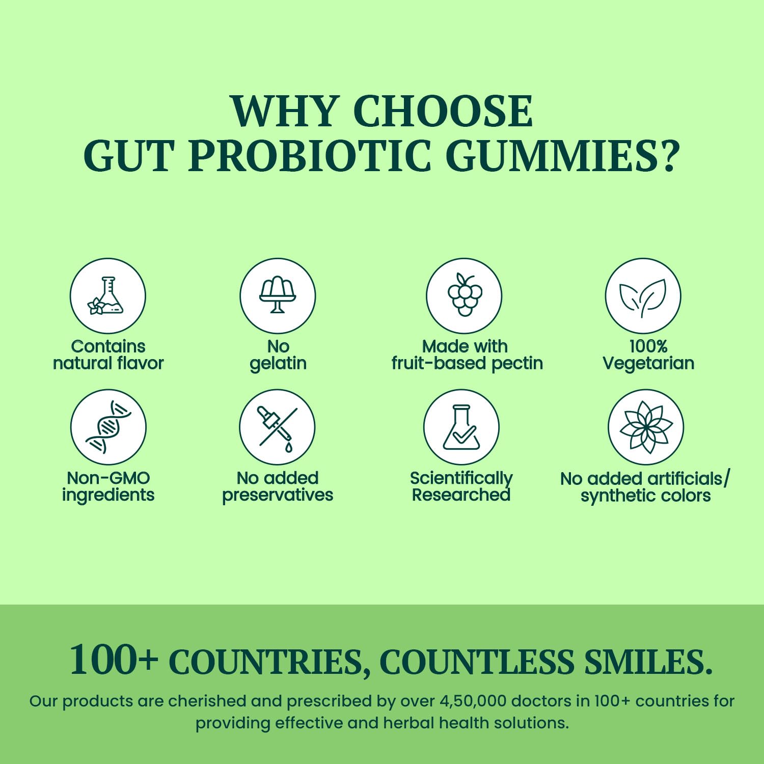 Himalaya Healthy Gut Probiotic Gummies | Pack of 30s | Nutraceutical | Promotes Good Bacteria in the Gut | Supports Digestive Health and Immunity | Natural Strawberry Flavor
