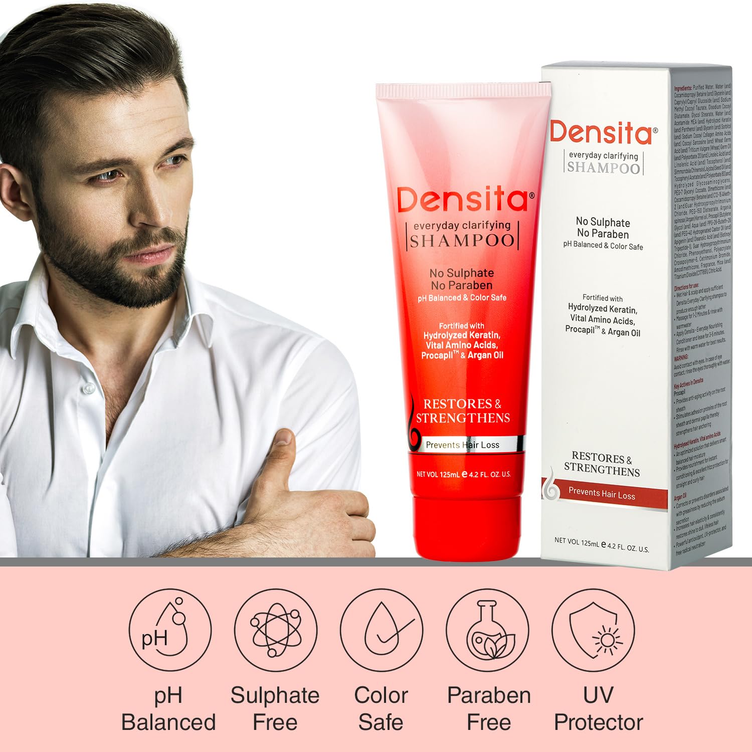 Regaliz Densita Everyday Clarifying Shampoo - 125 ml