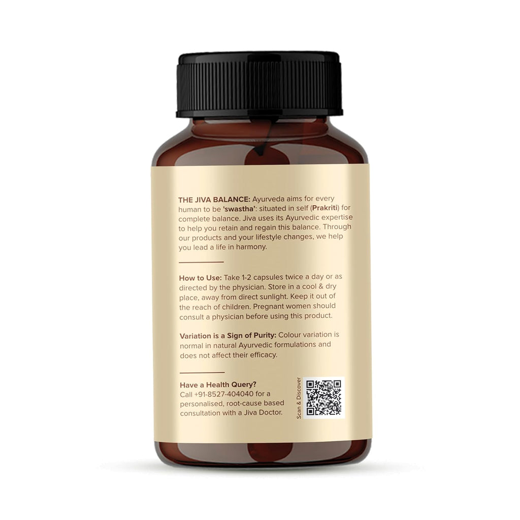 Jiva Kutki Capsules Liver Support Detox 60 Caps