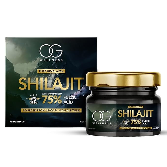 Og Beauty Wellness Himalayan Shilajit Resin - 20 gms