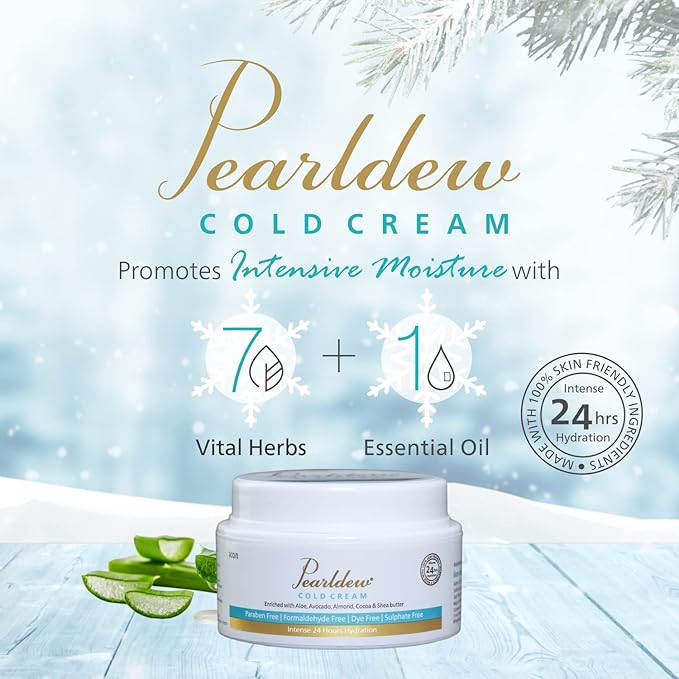 Pearldew Cold Cream - 50 Gms | Pack of 2