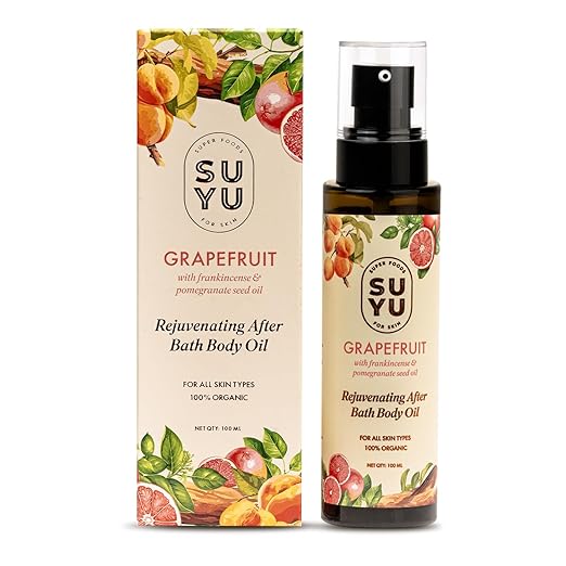 Suyu Grapefruit Rejuvenating After Bath Body Oil - 100 ml