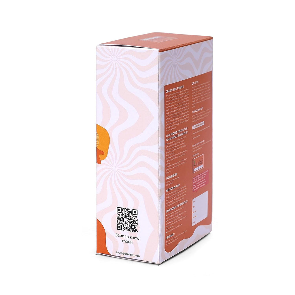 Ayurleaf Herbals Orange Peel Powder | for Skin Lightening Face Pack - 200 Gms
