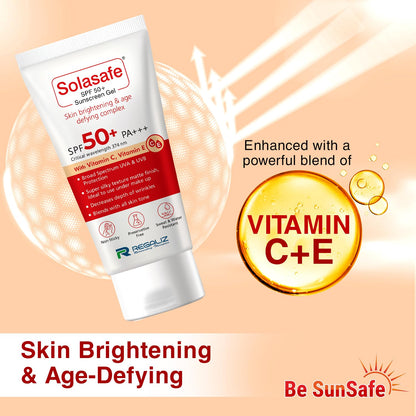 Regaliz Sunscreen Gel SPF 50+ - 50 gms