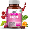 The Body Reserve Chelated Iron + Vitamin C Tablets - 120 tabs