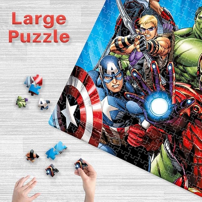 Ratna's Marvel Avengers 500 Pieces Jumbo Floor Jigsaw Puzzle