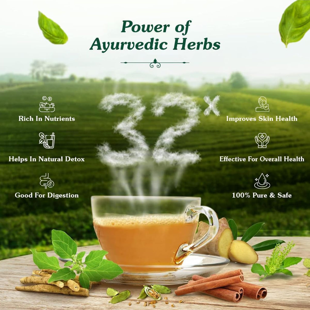 Jeena Sikho 32 Herbs Tea - 30 Gms | Pack of 3