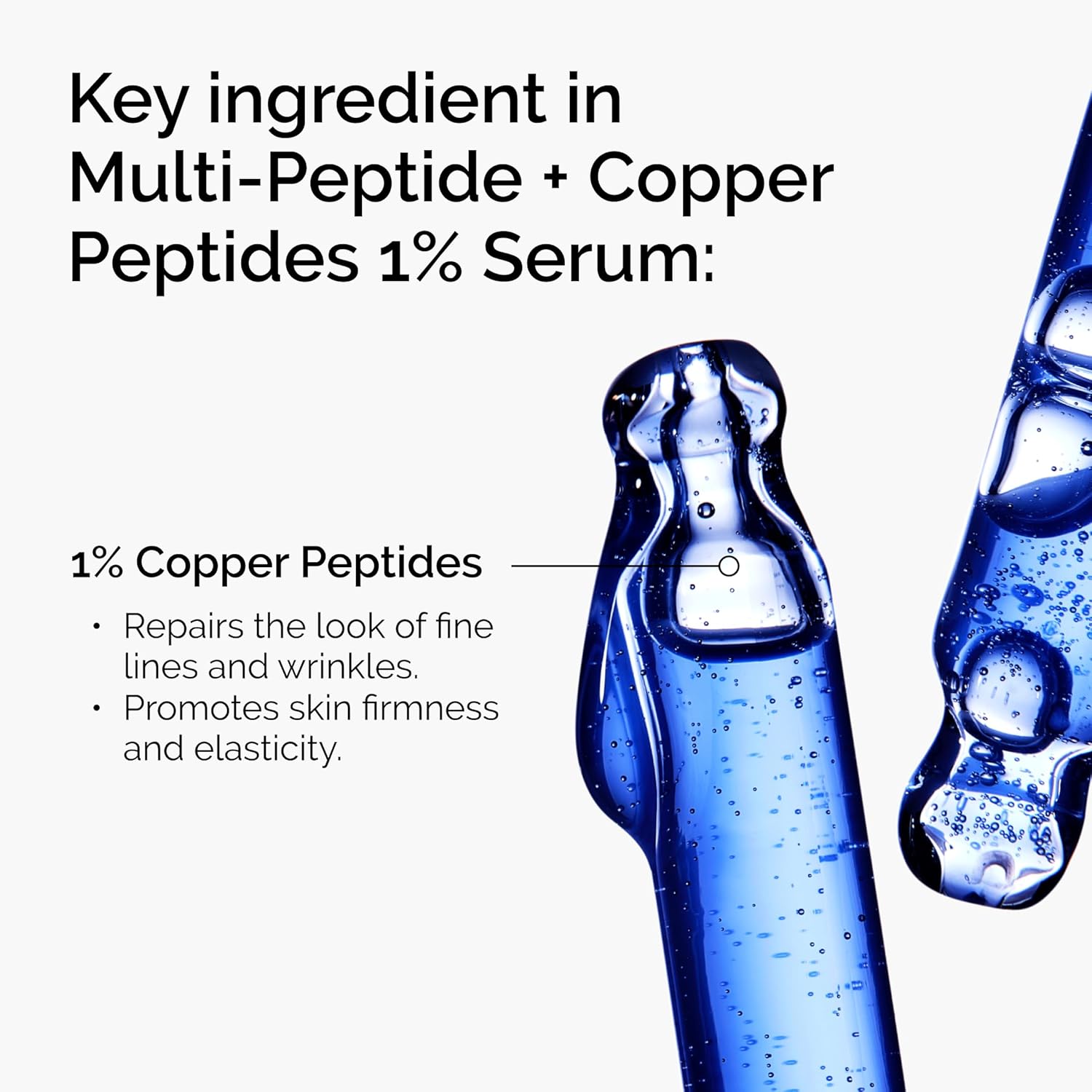 The Ordinary Multi-Peptide + Copper Peptides 1%, Anti-Aging Serum for Fine Lines and Skin Elasticity, 30ml