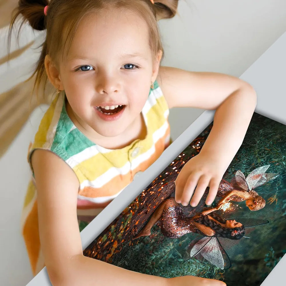 Hello Friend Magical Faries Jigsaw Puzzles 1000 - Piece for Kids and Childrens – Educational, Gifts, Fun and Creative Game - Ages 9+