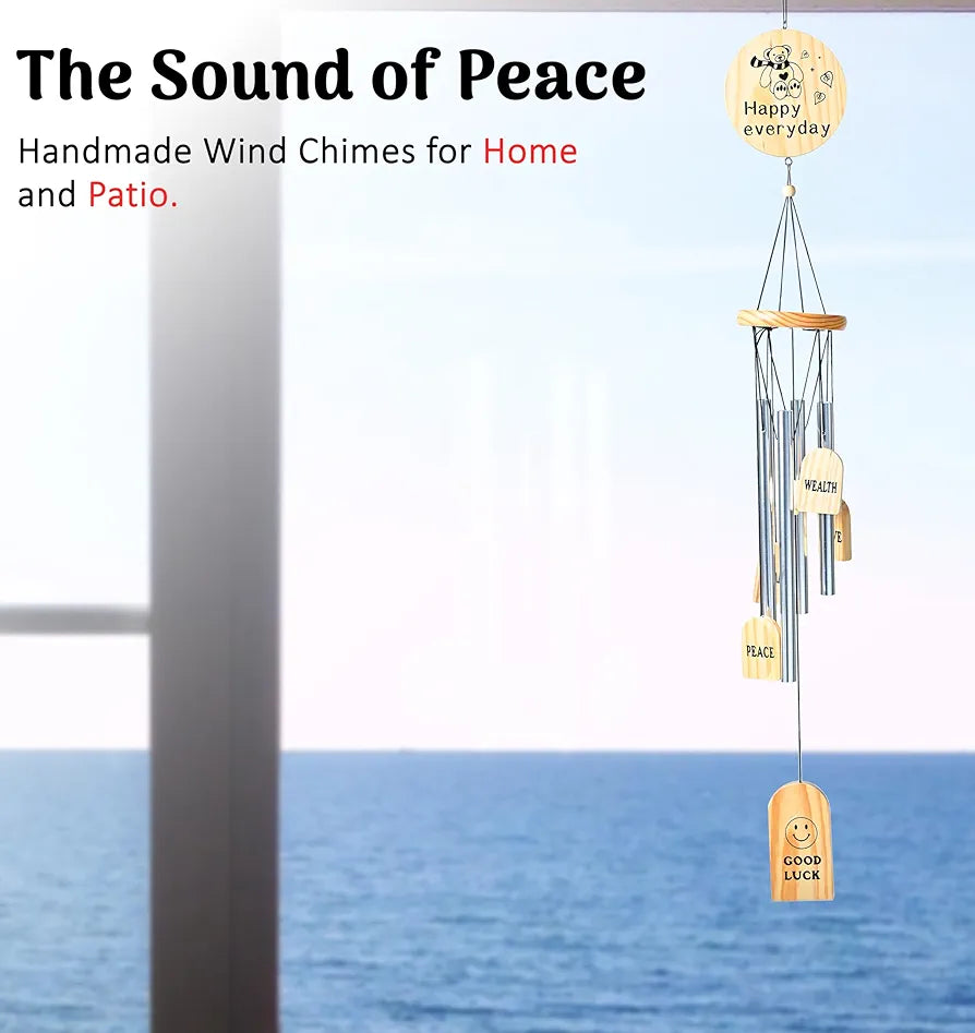 Zaicus Wooden Wind Chime-029