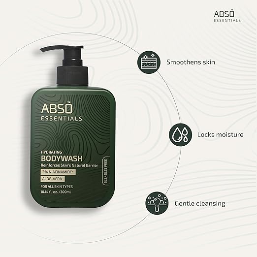 Abso Essentials Niacinamide Hydrating Bodywash - 300 ml