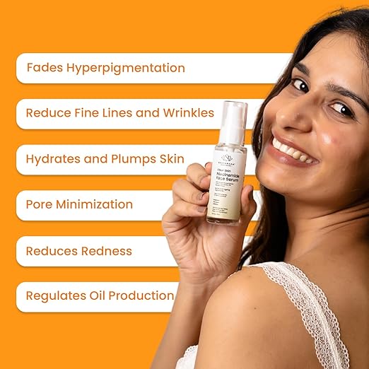 Earthraga Clear Skin Niacinamide Serum Clear Glowing Skin - 30 ml