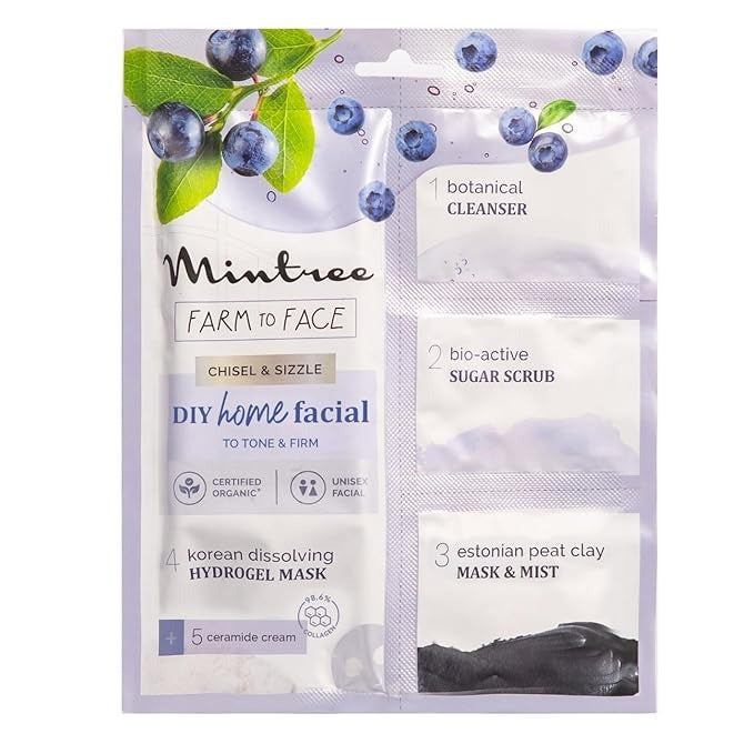 Mintree Organic Blueberry at Home Facial Kit