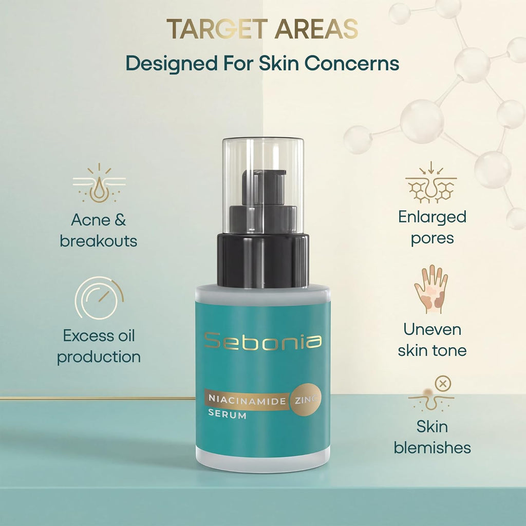 Sebonia Niacinamide Zinc Serum Pack of 1 (20ml)