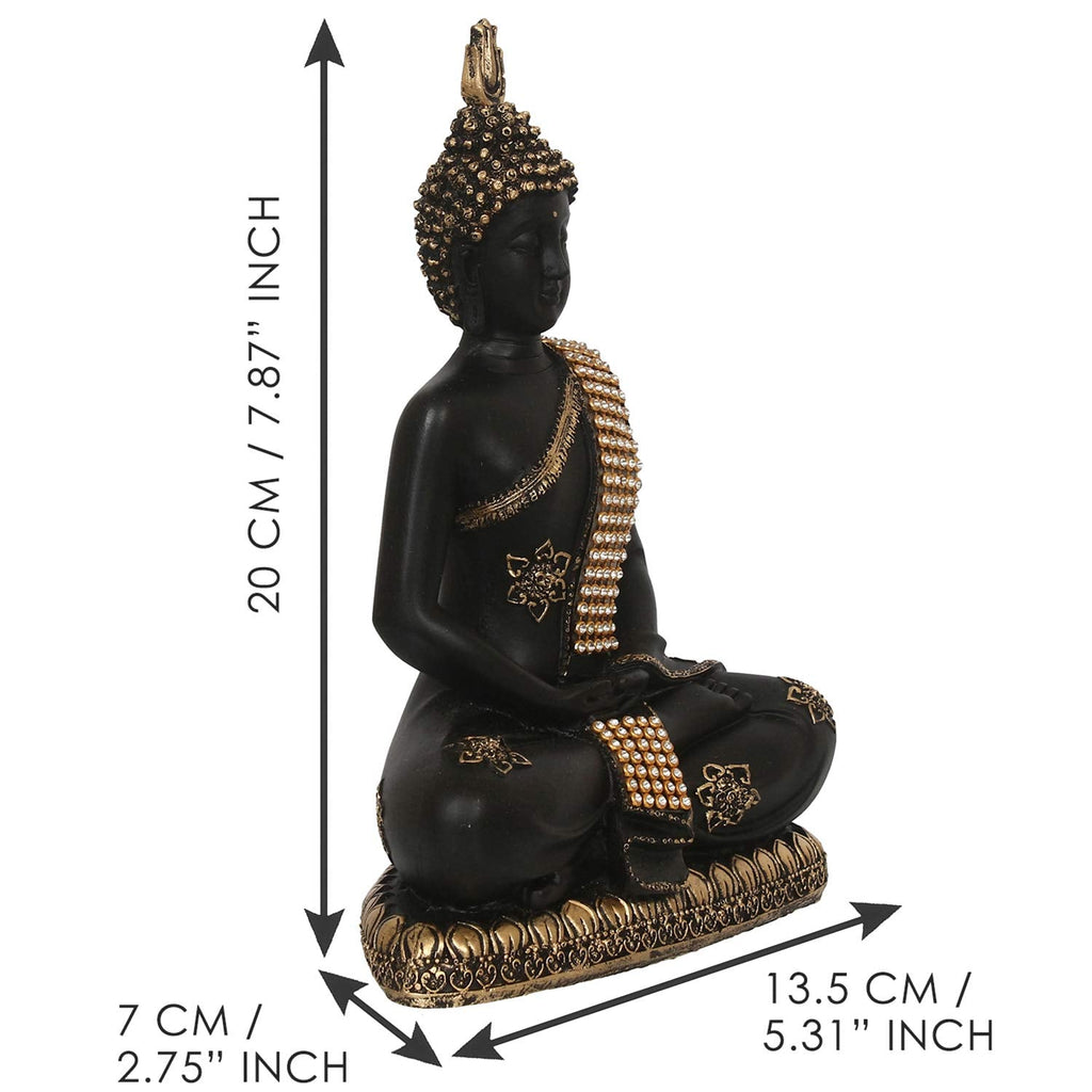 Ecraftindia Decorative Meditating Lord Buddha