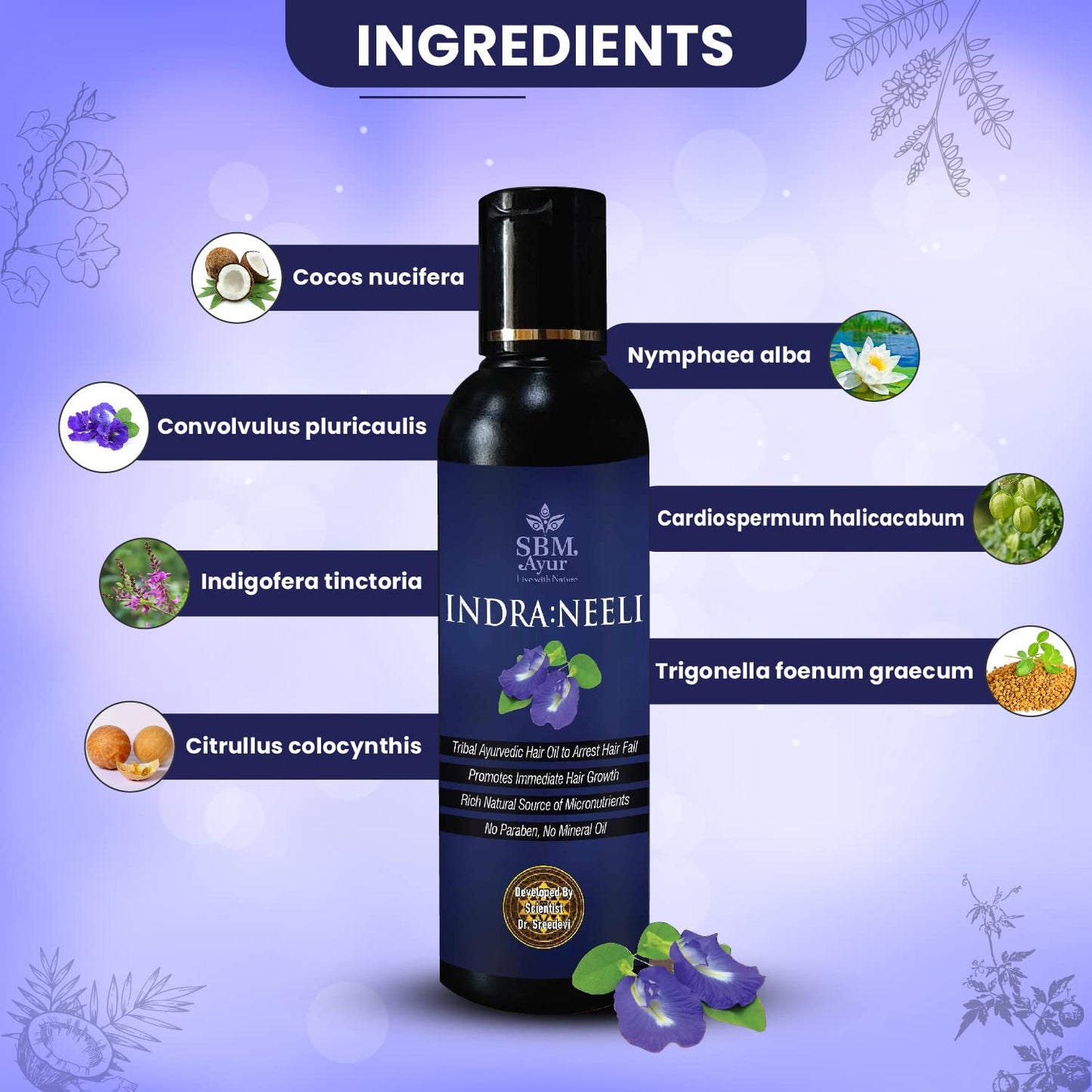 Sbm Indraneeli - 100 ml