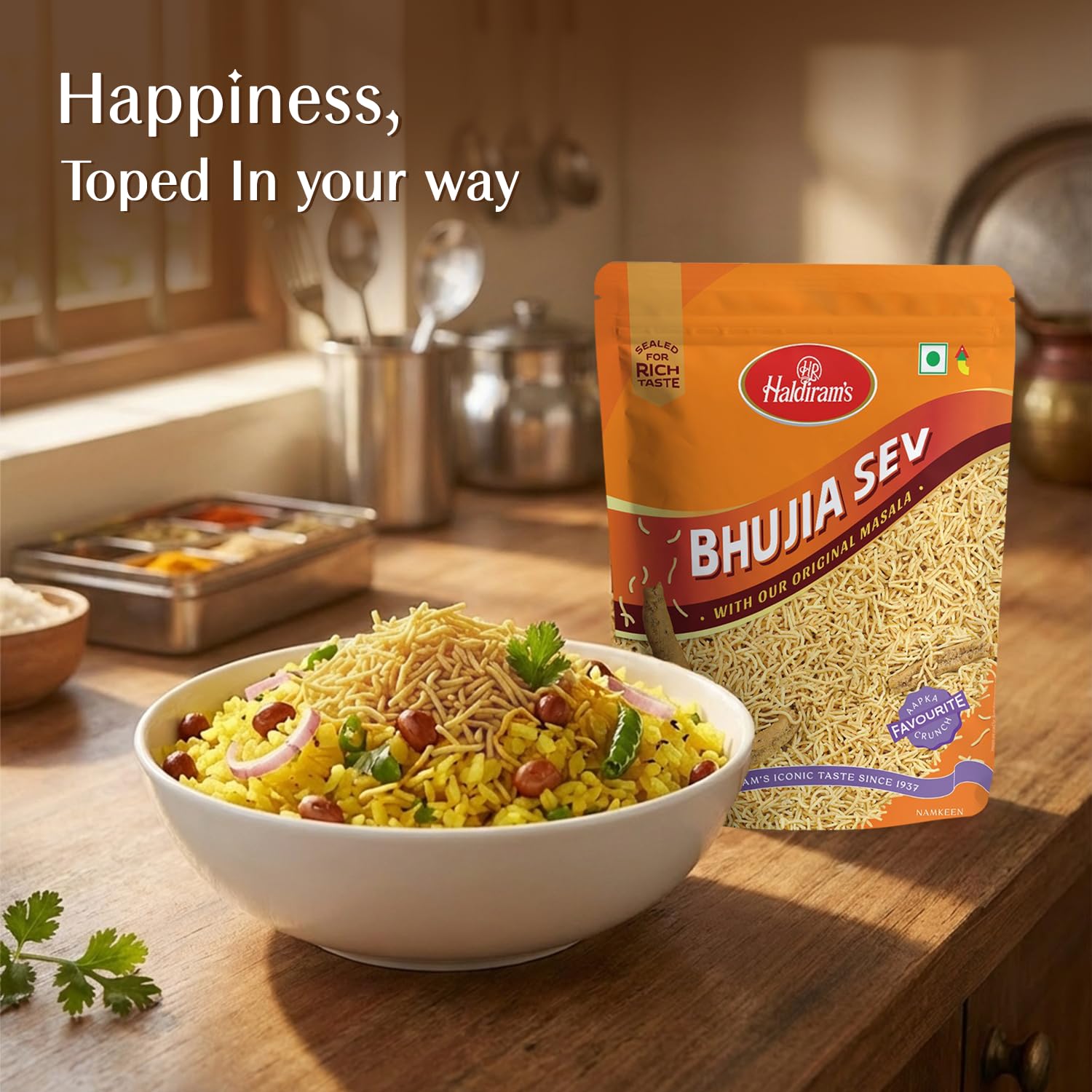 Haldiram's Nagpur Bhujia Sev, 200g