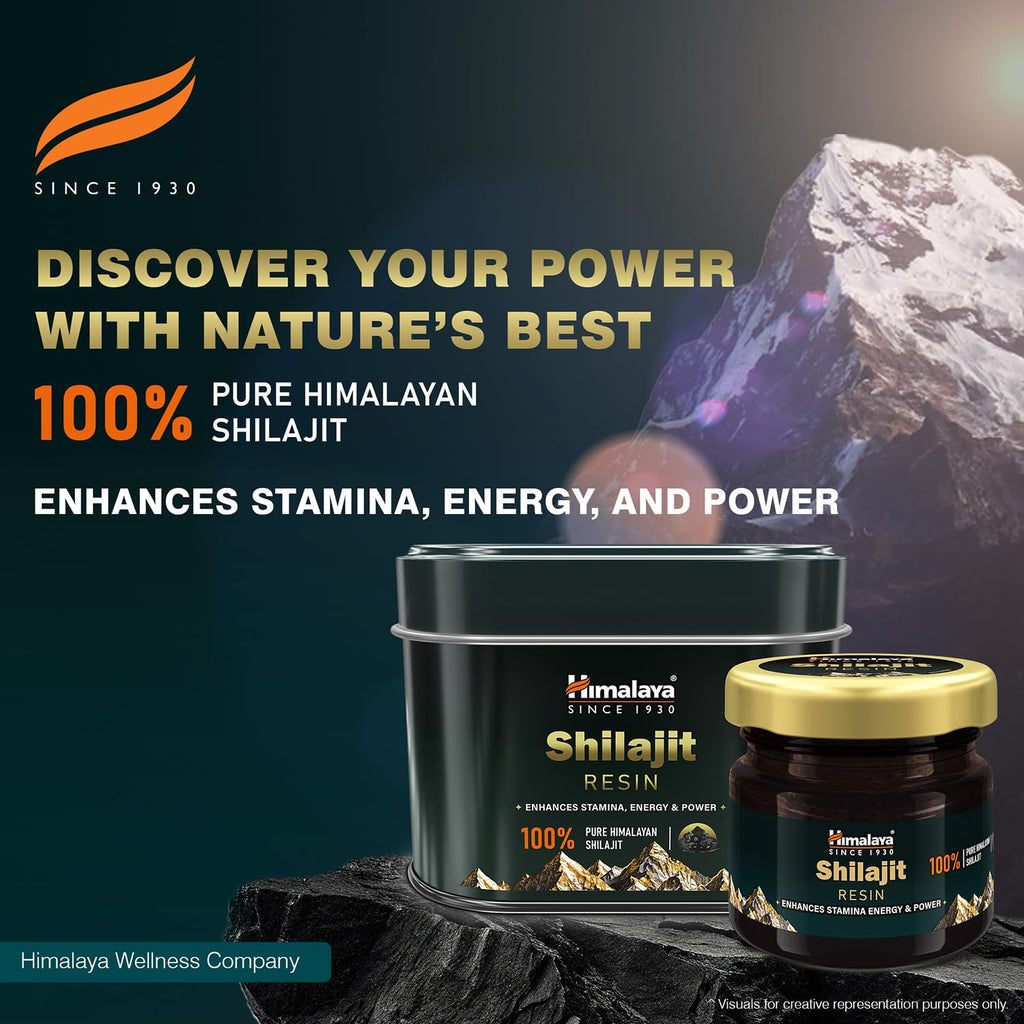 Himalaya Shilajit Resin | 20 g | Enhances Stamina, Energy, and Power | 100% Pure Himalayan *Shilajit* | Supports Healthy Testosterone Level